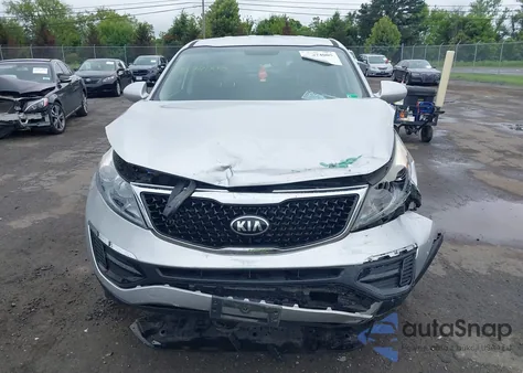 2016 Kia Sportage Lx from USA, damaged, VIN KNDPBCAC7G7853760